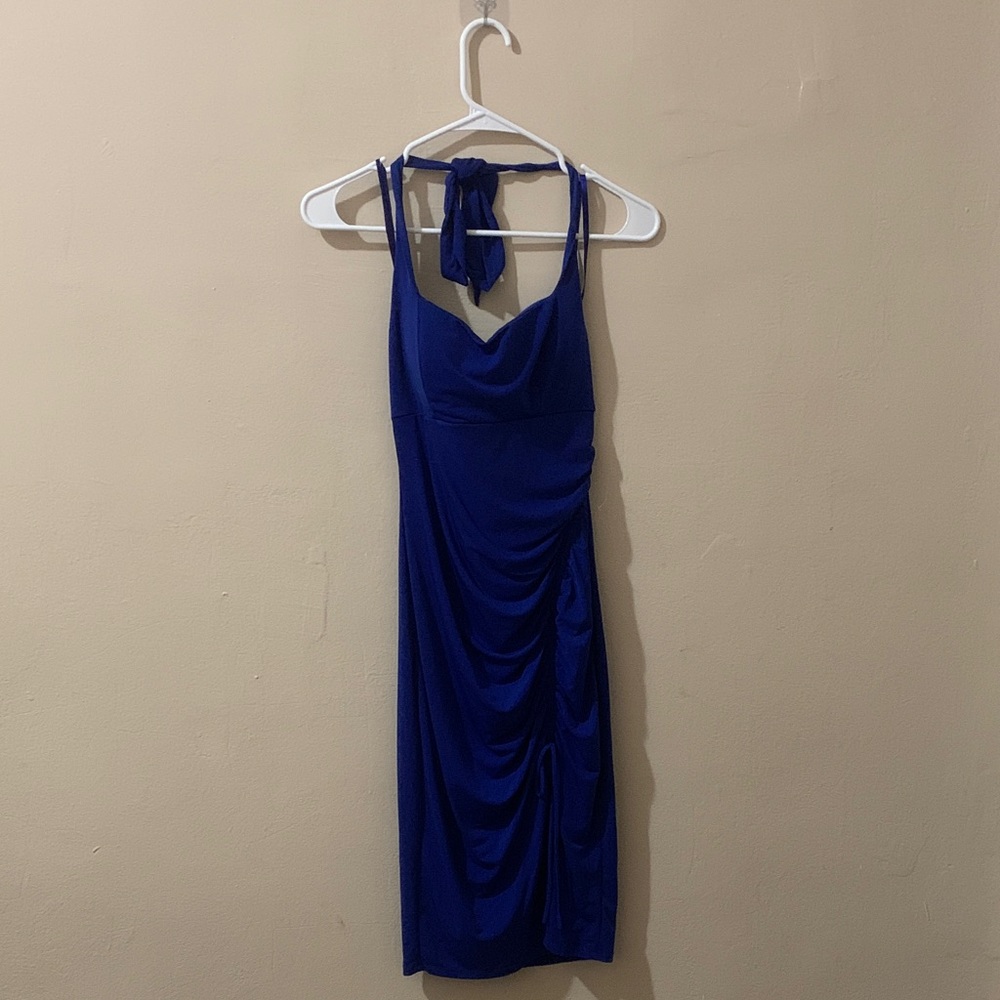 Macy's Blue Midi Dress